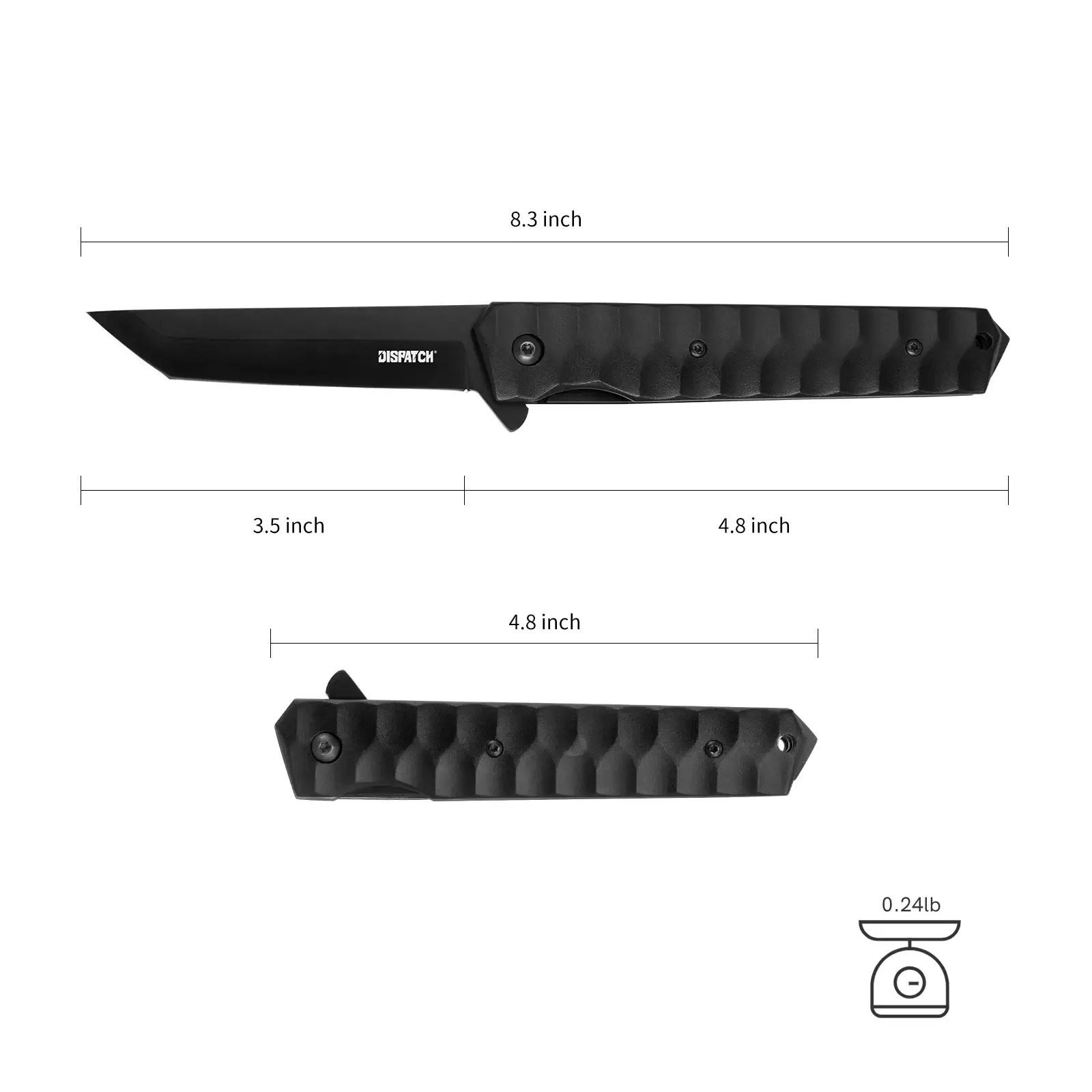 Cool Folding Pocket Knife Liner Lock with Pocket Clip and Glass Breaker - Image 8