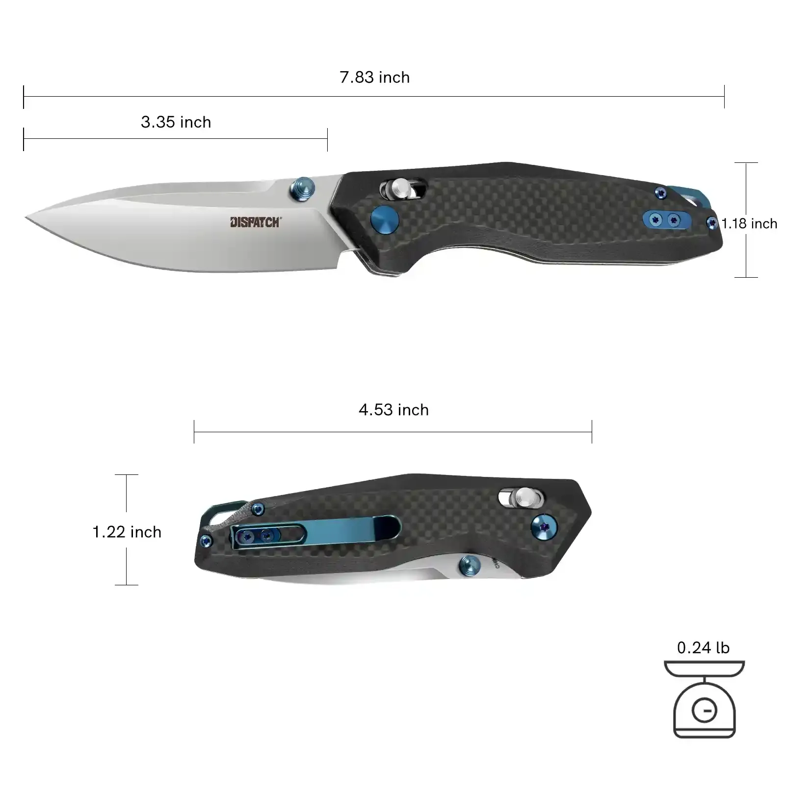 D2 Stainless Steel Blade and Non-Slip G10 Handle for Outdoor and Survival - Image 7
