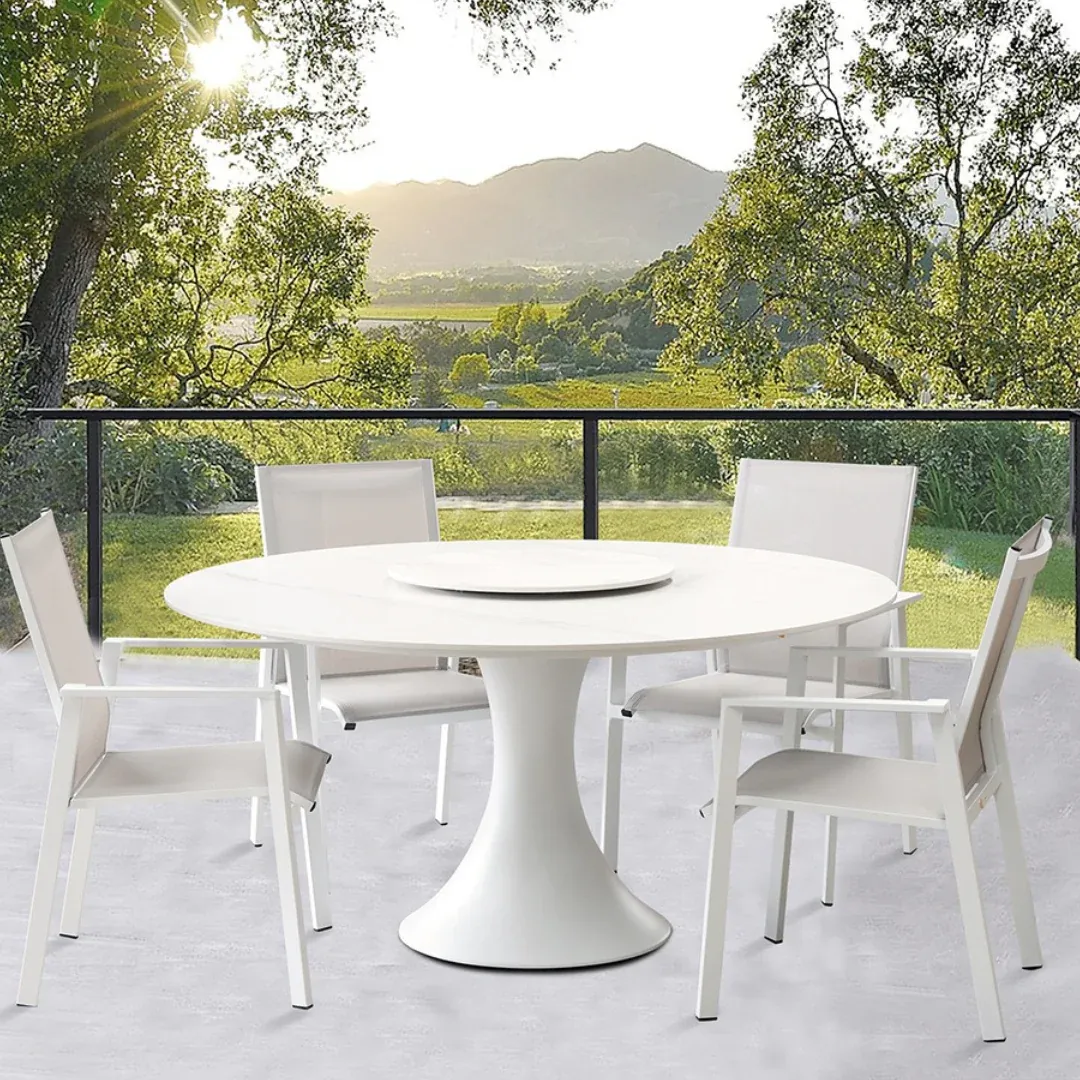 Sintered Stone Orbit Table - Image 2