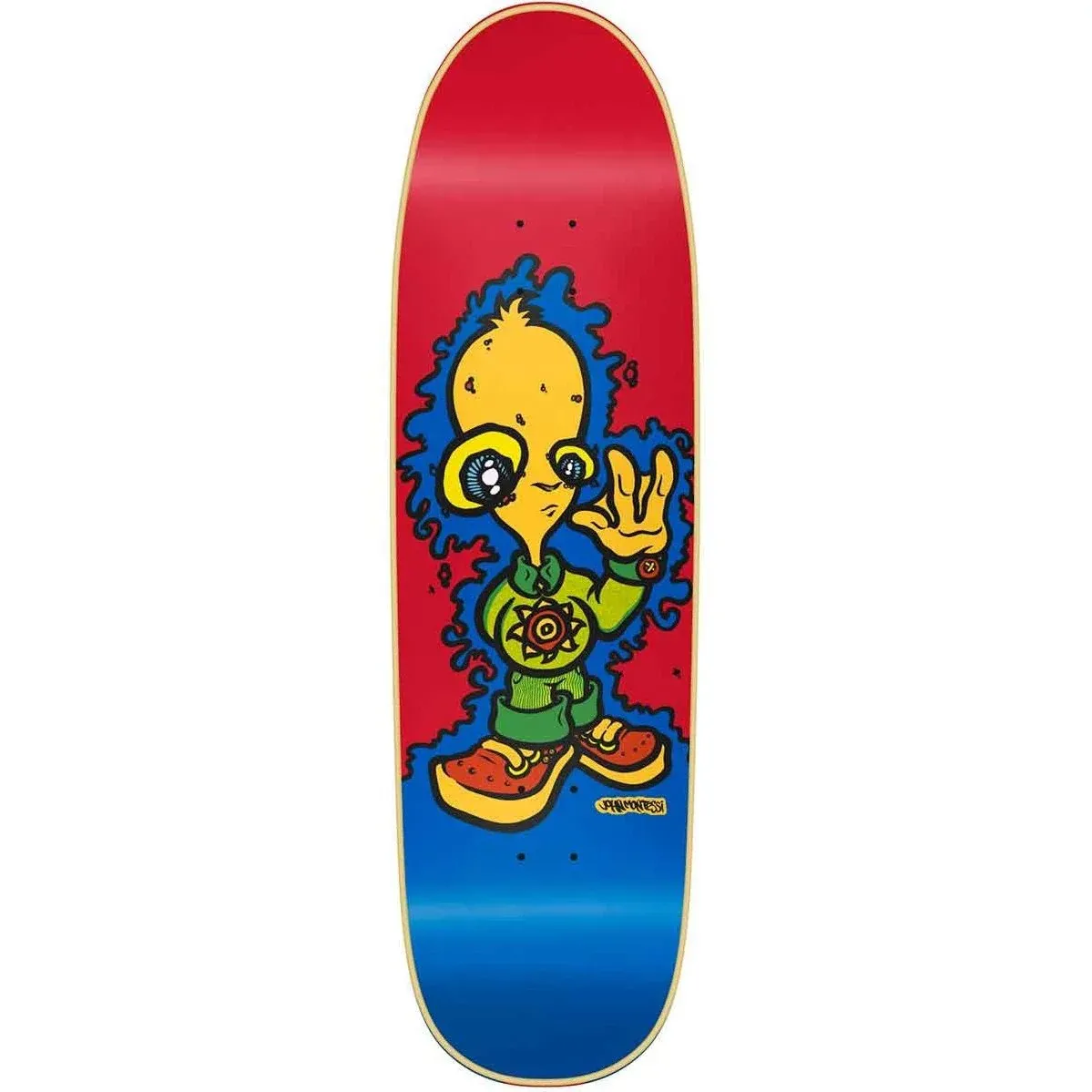 8.875x32.125 New Deal John Montesi Alien SP Re-Issue Deck - Red