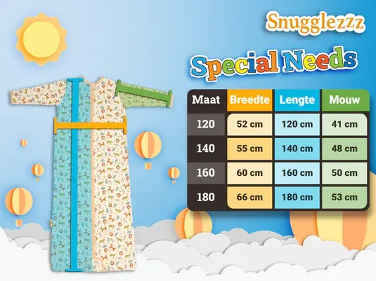 Zomer kinderslaapzak palmbomen lange mouwen - Image 5