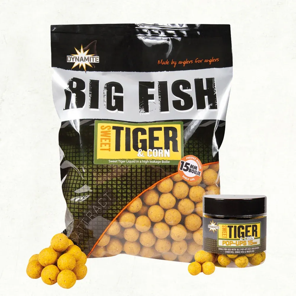Sweet Tiger & Corn Boilies 15mm - Image 3