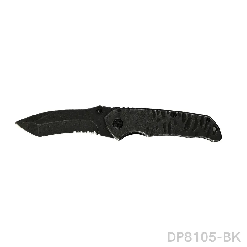 Tanto Folding Knife with G10 Handle and Double Side CNC Treatment - Image 6