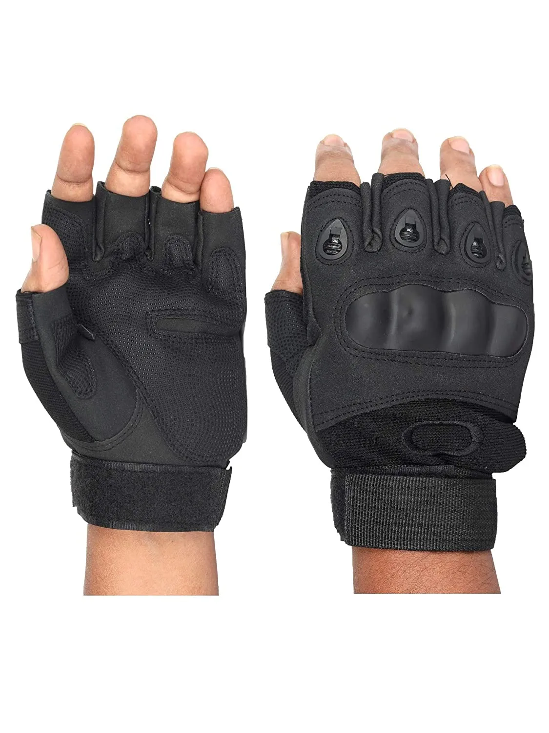 Cycling, Riding, Mountain Bike, Half Finger Anti-Slip Gloves for Men & Women - Image 2