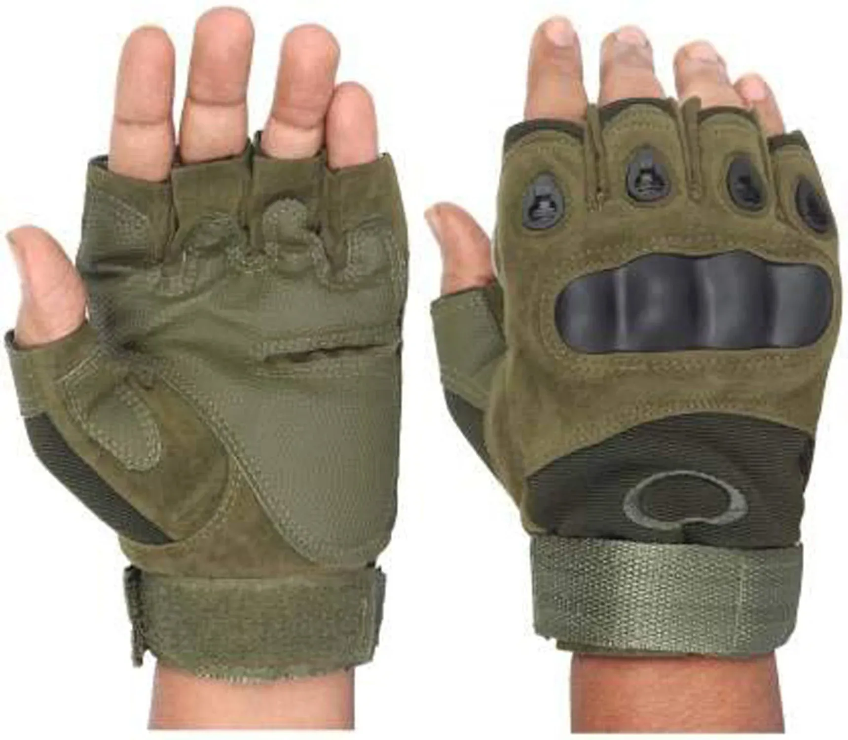Cycling, Riding, Mountain Bike, Half Finger Anti-Slip Gloves for Men & Women