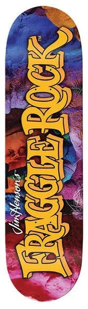 madrid fraggle rock logo 8.25" skateboard deck
