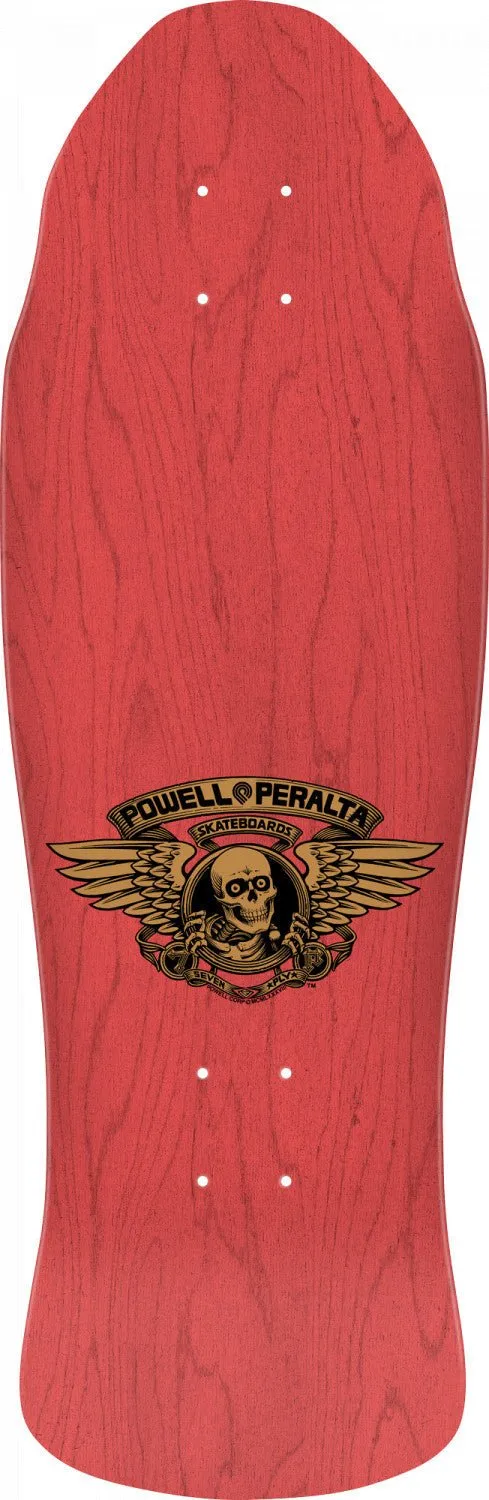 Powell Peralta Pro Steve Caballero Street Skateboard Deck Red Stain - 9.625 x 29.75 - Image 2