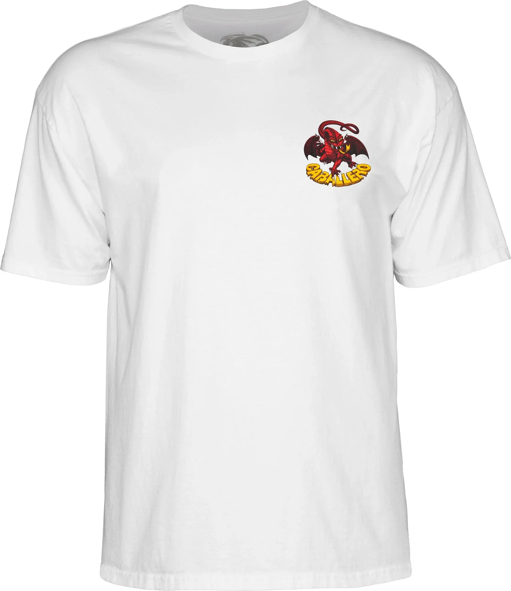 Powell Peralta Steve Caballero Dragon II T-shirt - White - Image 3