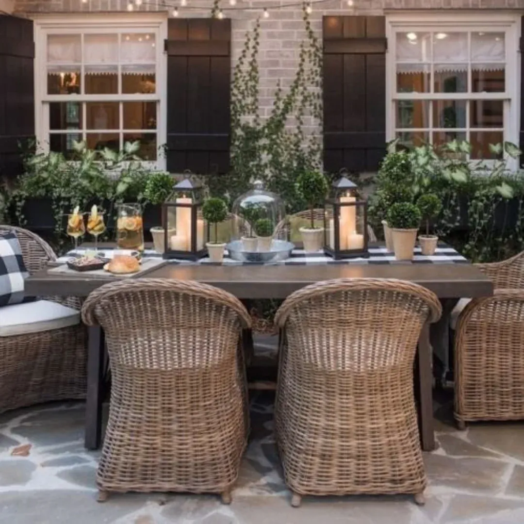 Roma Rattan Chair - Image 2