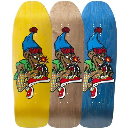 Skateboard deck The New Deal Sargent Monkey Bomber Screenprinted